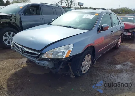 2007 Honda Accord 2.4 Lx из США, поврежденный, VIN 1HGCM56457A040539
